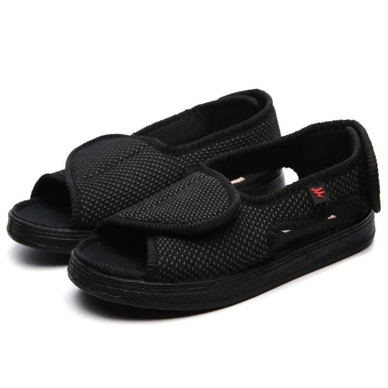Flex™ | Adjustable Diabetic Sandals – Wide, Non-Slip
