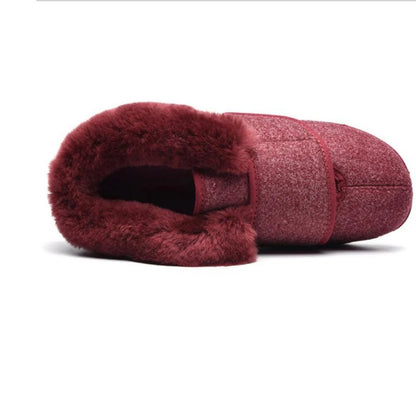 SOFTRU™ | Warm Adjustable Cotton Shoes – Wide Fit