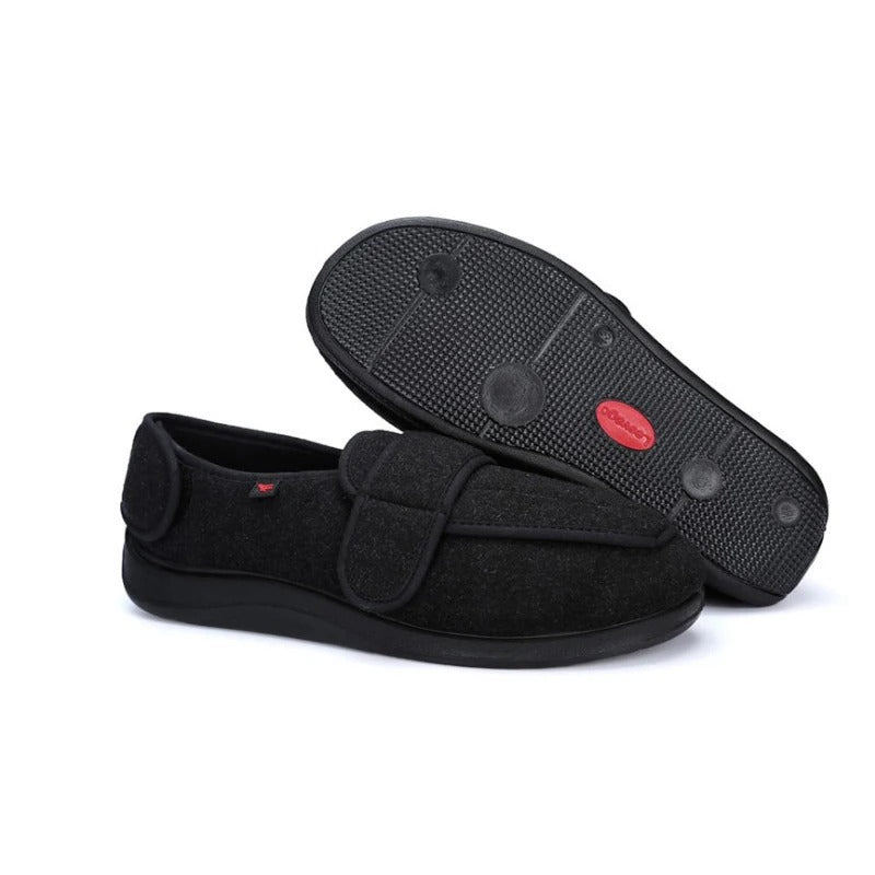 Fleura™ | Adjustable Diabetes Slippers – Wide & Comfortable