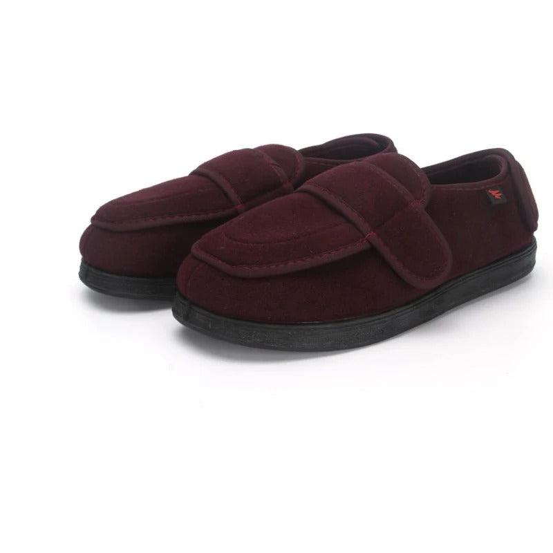 Fleura™ | Adjustable Diabetes Slippers – Wide & Comfortable