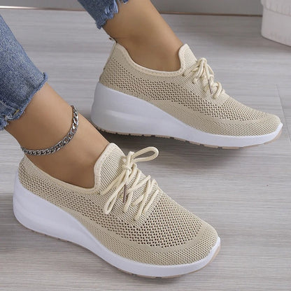 Veyra -  Women’s Memory-Foam Support Sneakers - Lightweight Supportive Fit