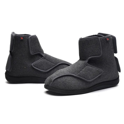 Lunera™ | Men's Diabetic Boots – Adjustable & Warm