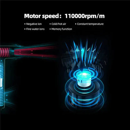 AeroGlow™ Magnetic Hair Dryer for Effortless Styling