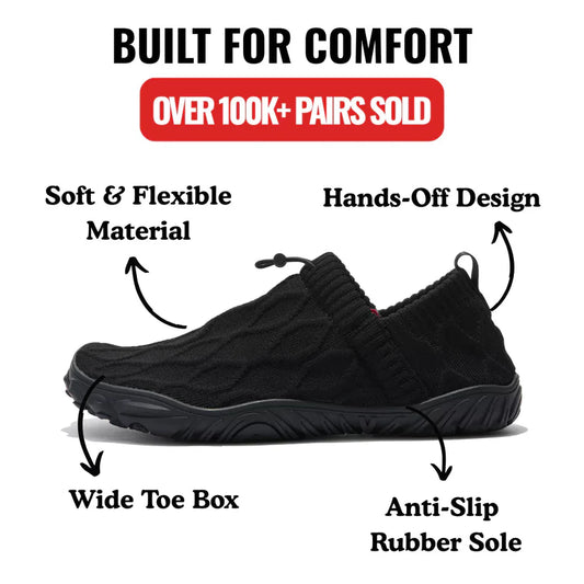 Barekins – Wide Fit Slip On Shoes
